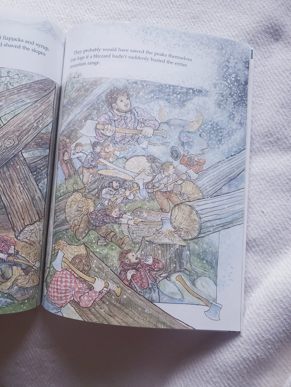 Scholastic Paul Bunyan Storybook